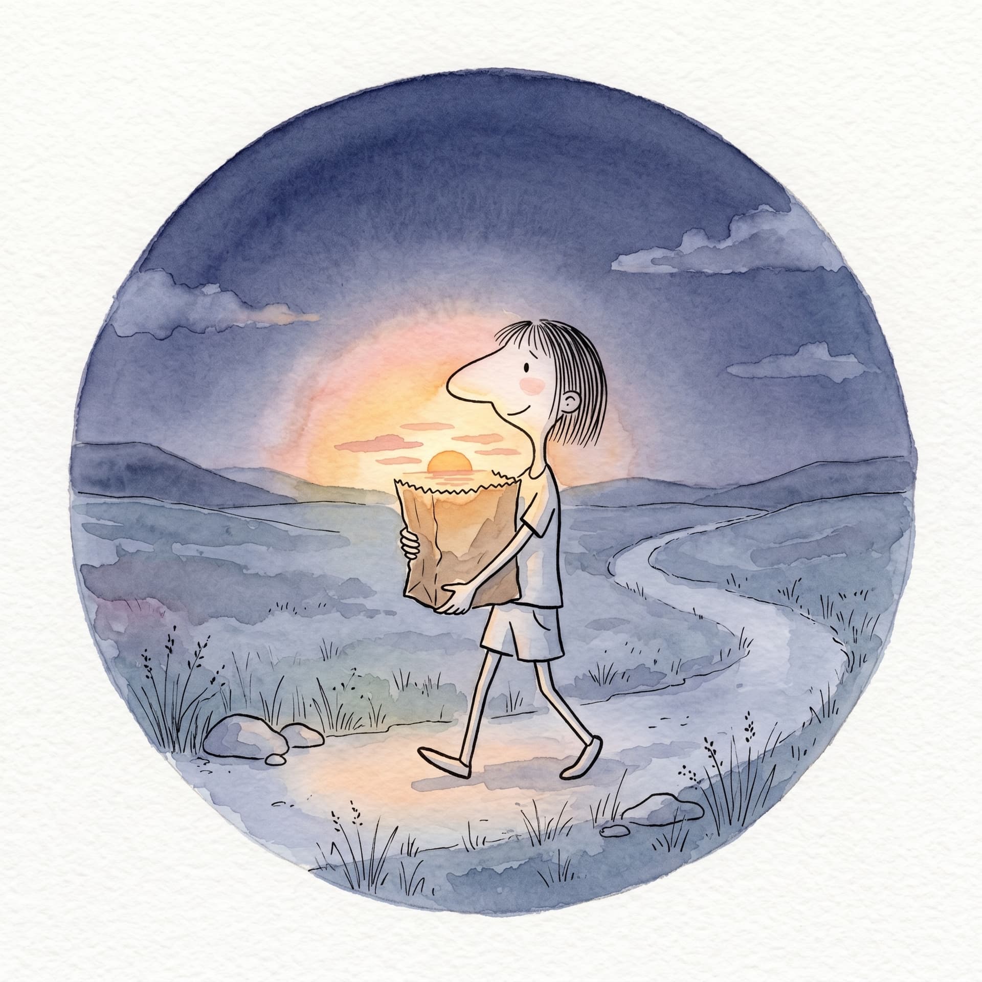 Sunset Lantern
