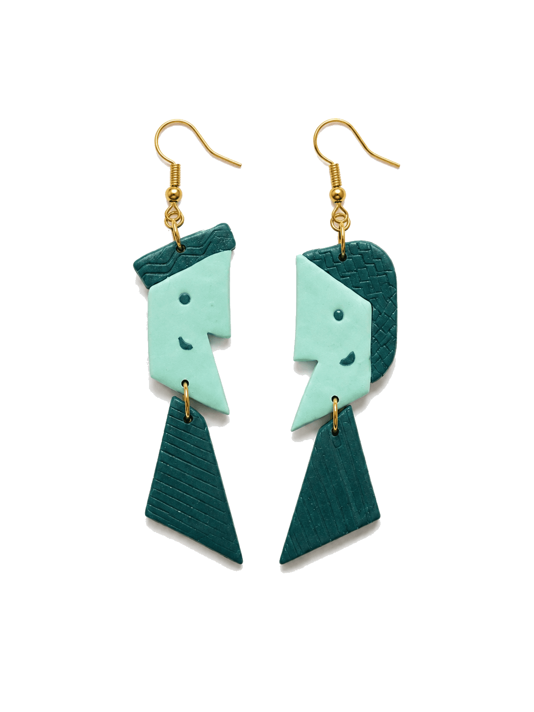 Mint Profile Triangle Dangles