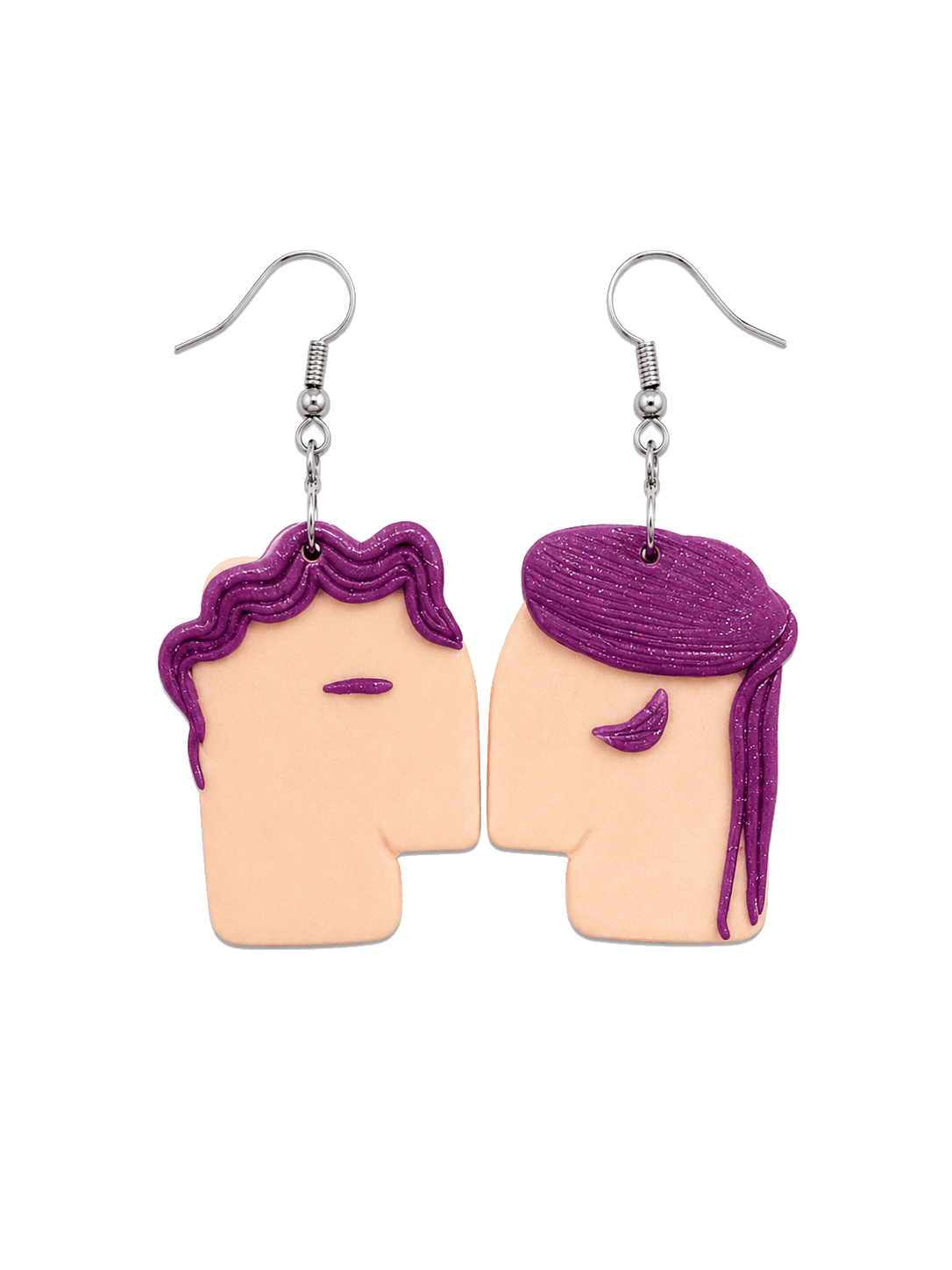 Purple Bob Profile Dangles