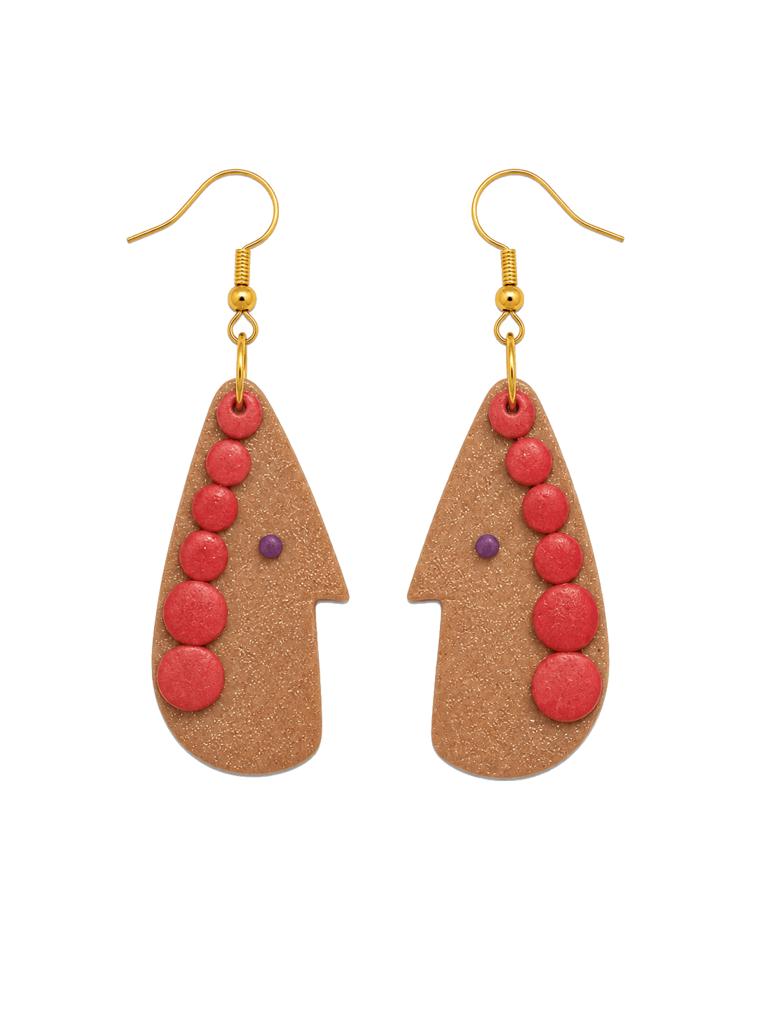 Terracotta Bead Profile Dangles