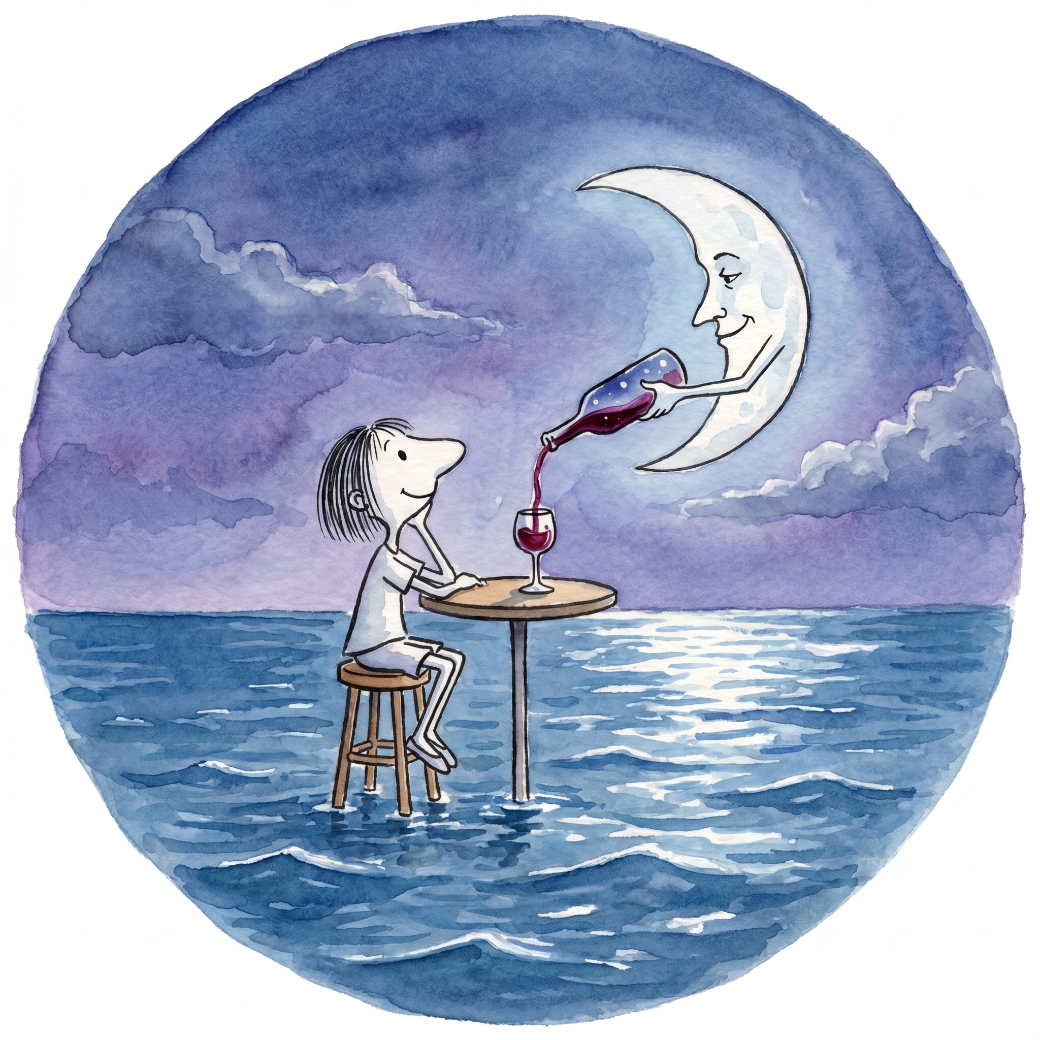 Moonlit Wine