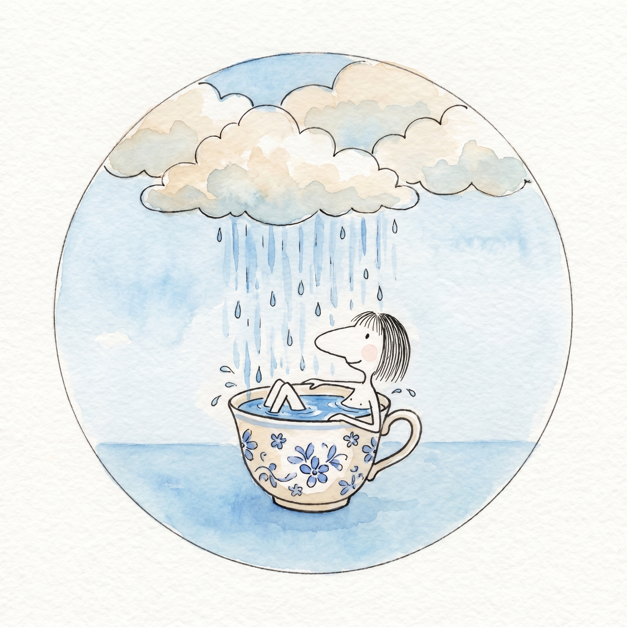 Rainy Teacup