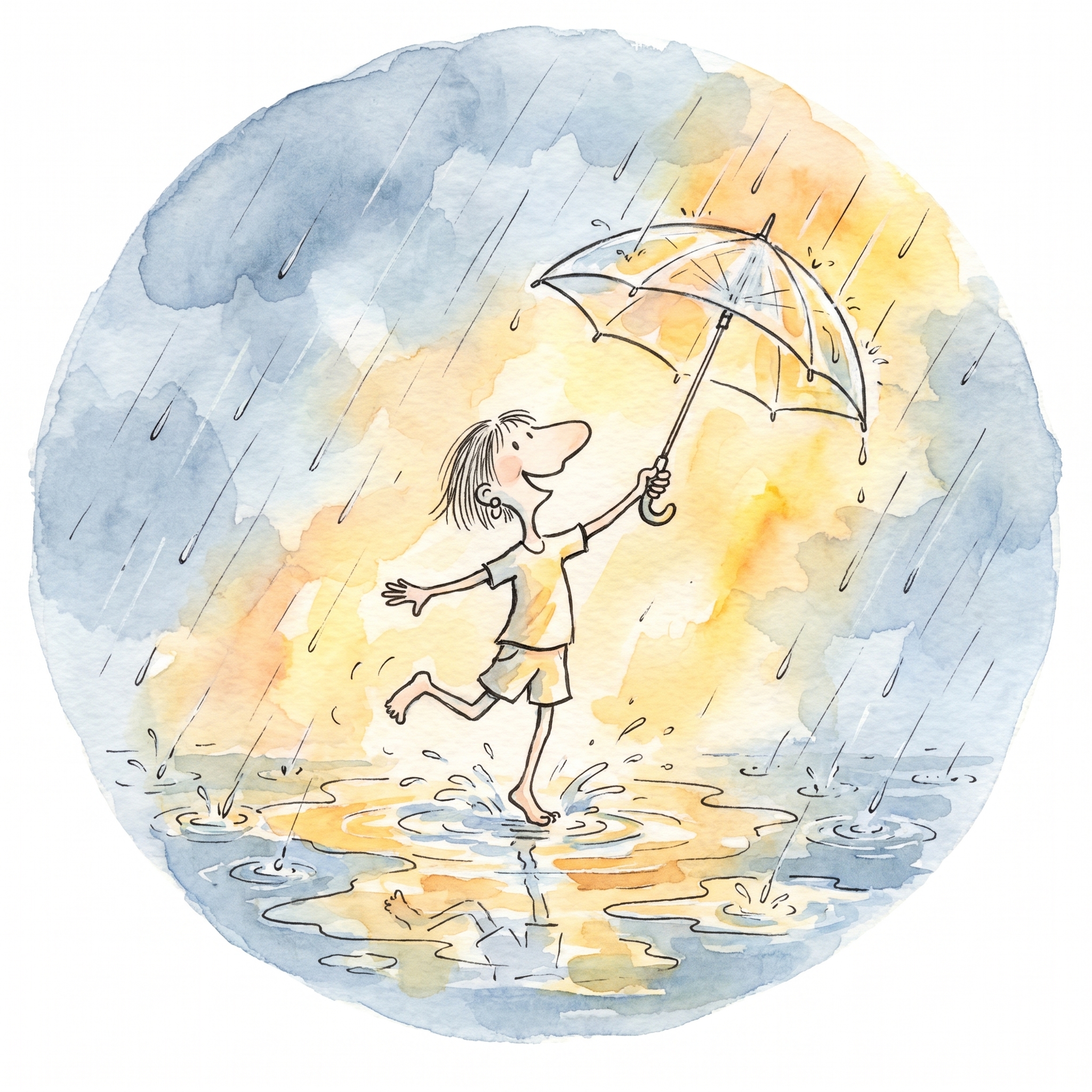Rainy Umbrella