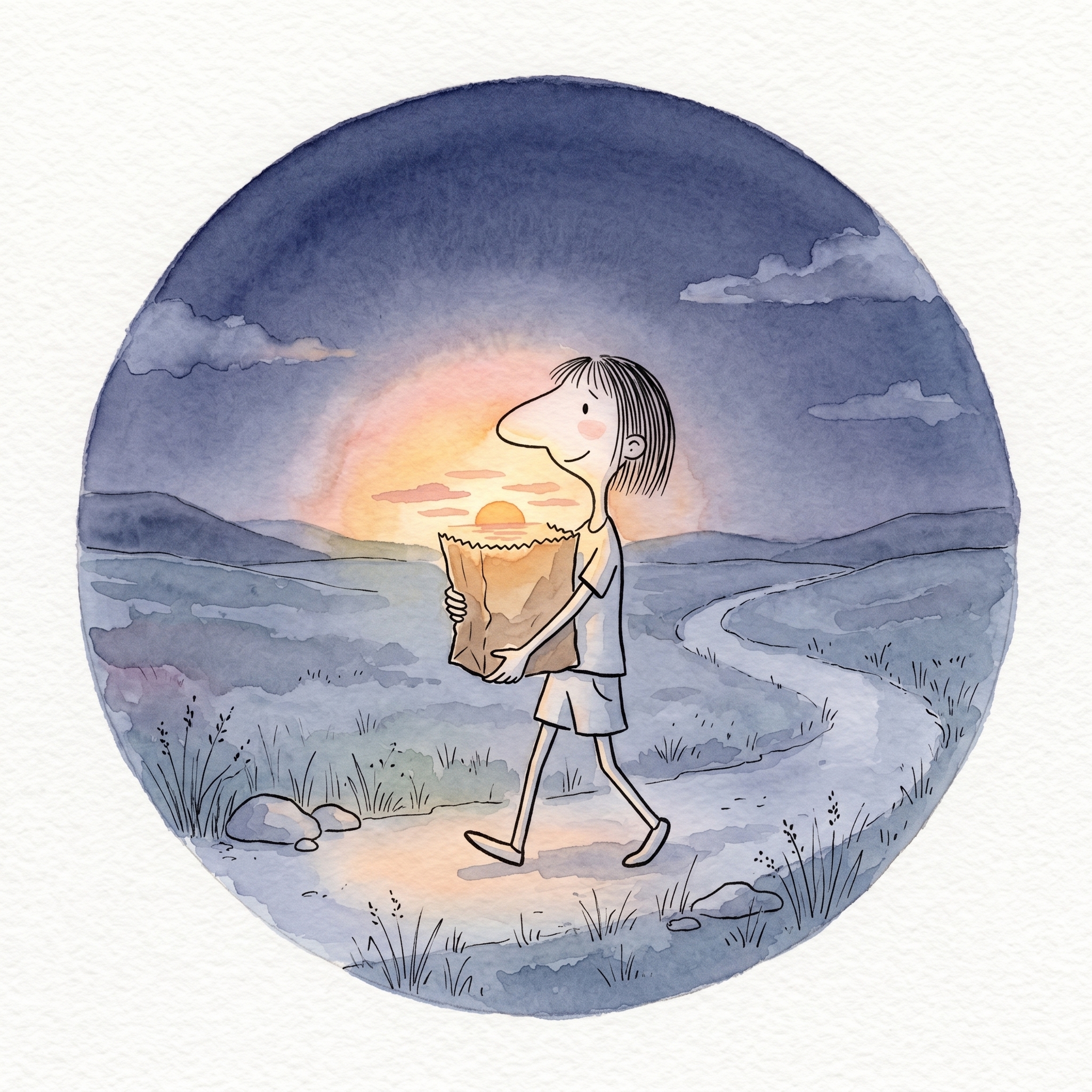 Sunset Lantern