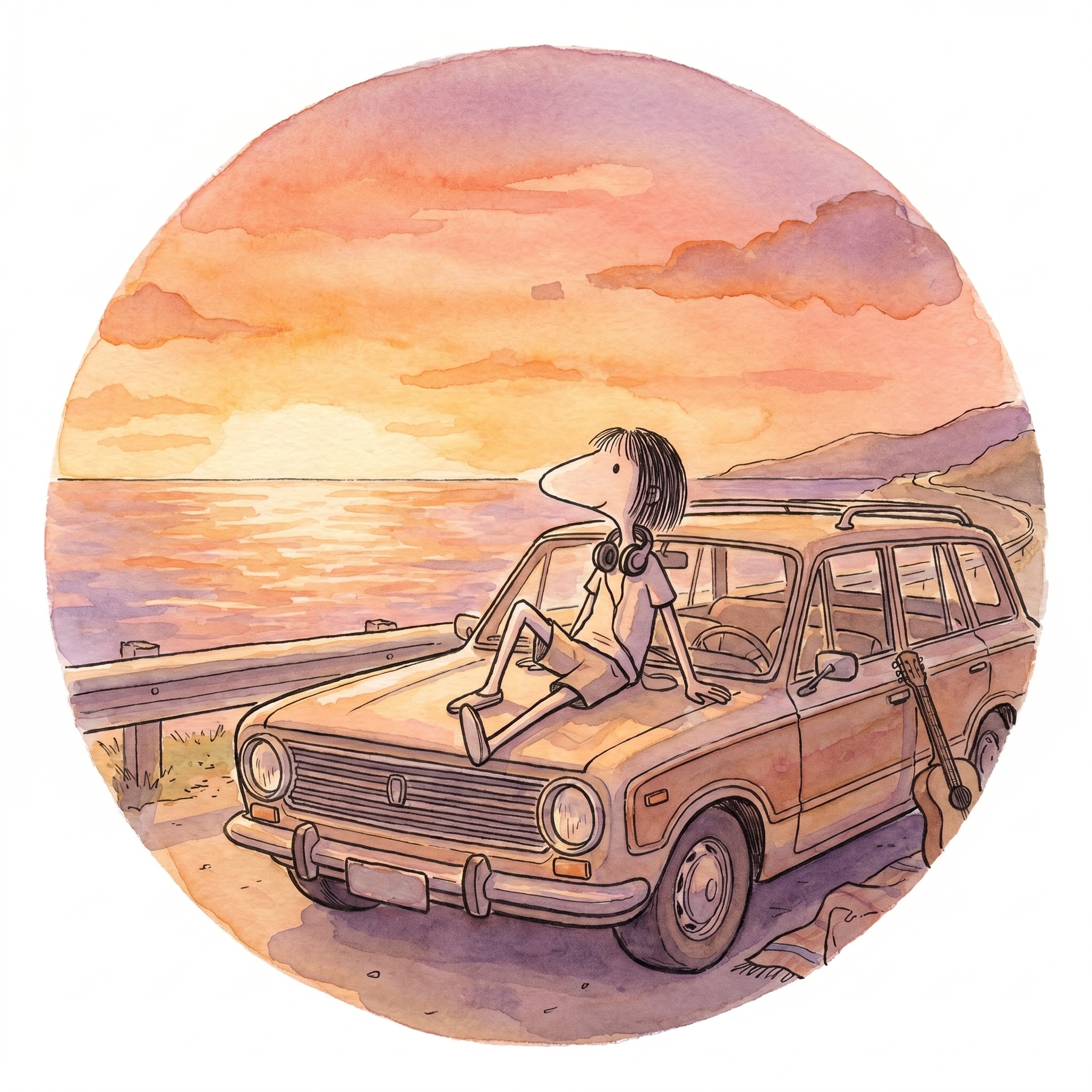 Sunset Roadtrip
