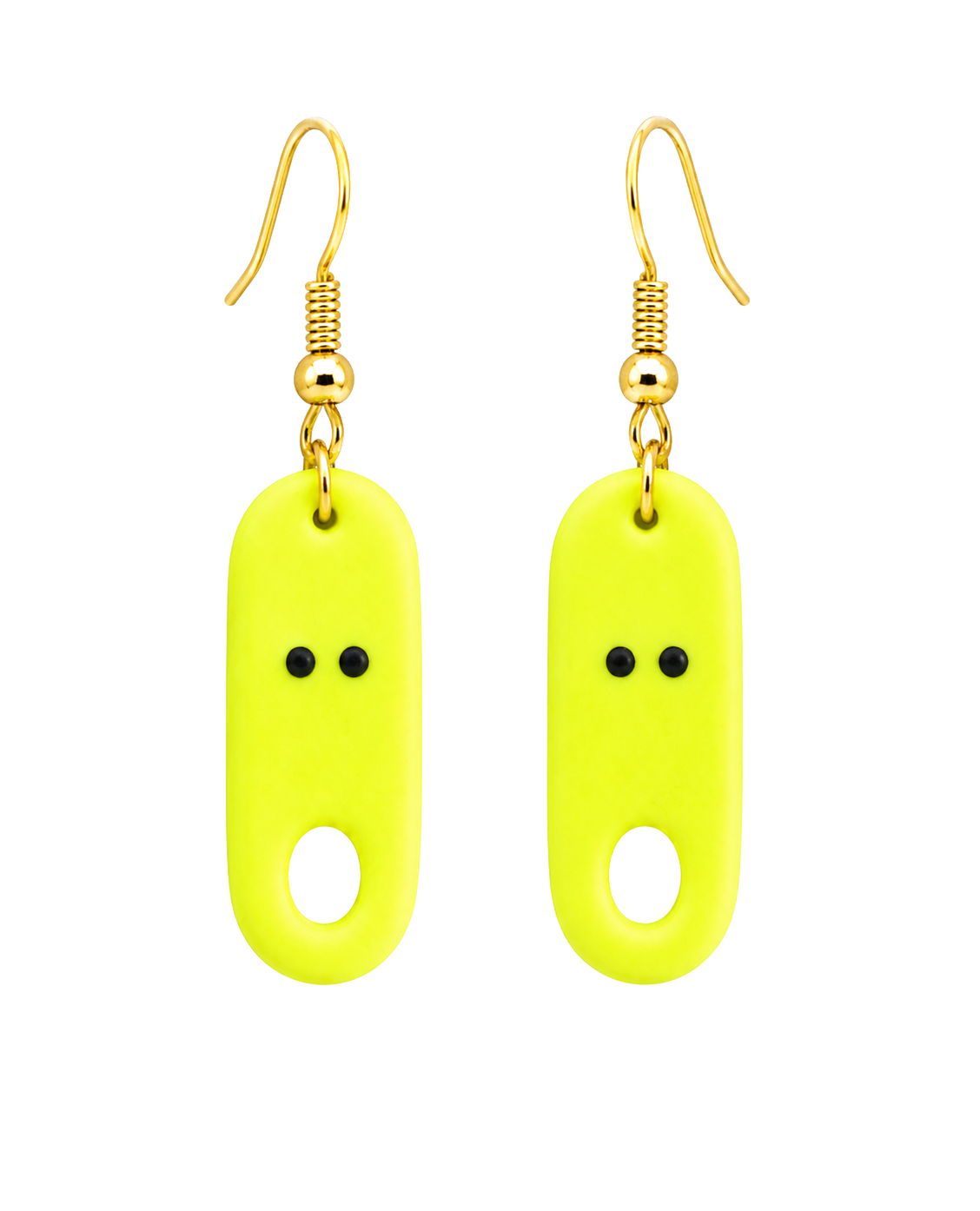 Neon Oval Dangles