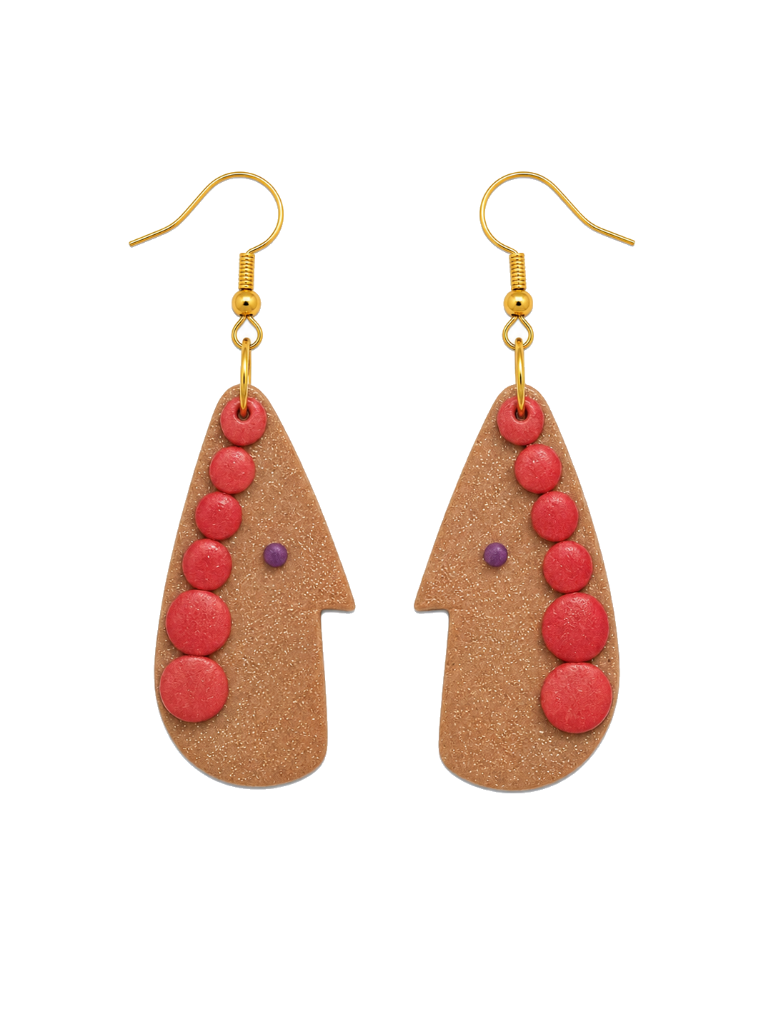 Terracotta Bead Profile Dangles