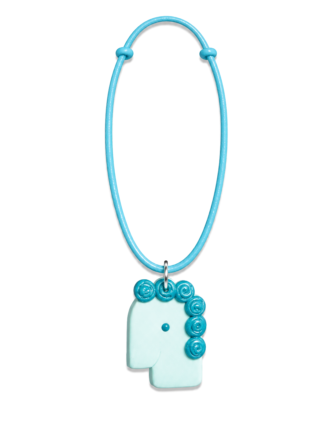 Aqua Bead Necklace