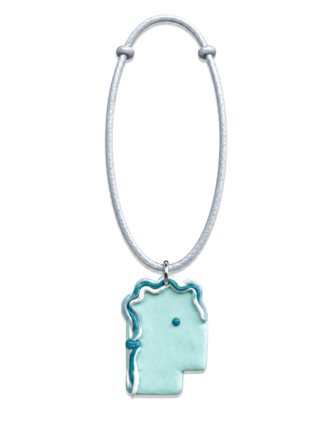 Aqua Cloud Necklace
