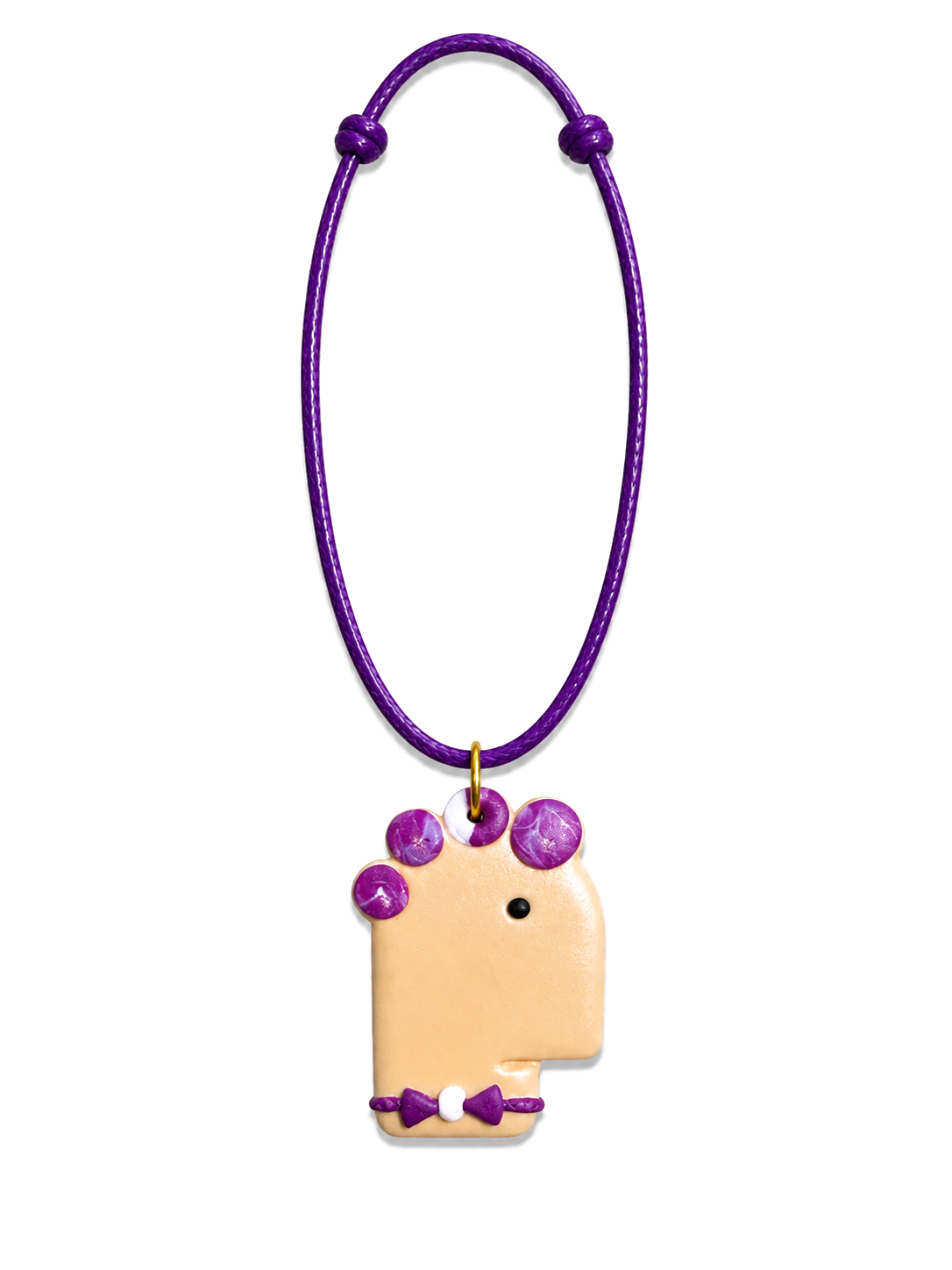 Purple Bead Necklace