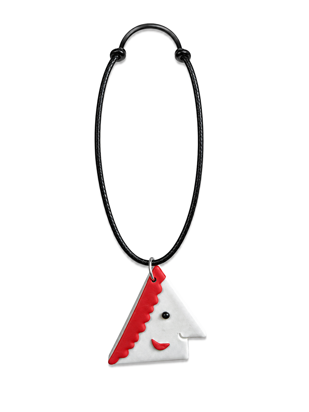 Red Braid Necklace