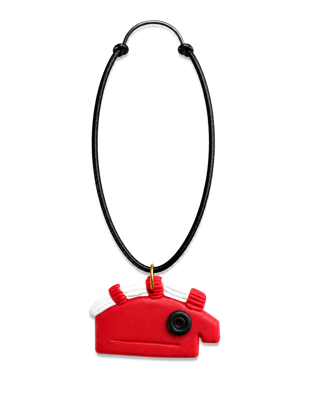Red Camera Necklace