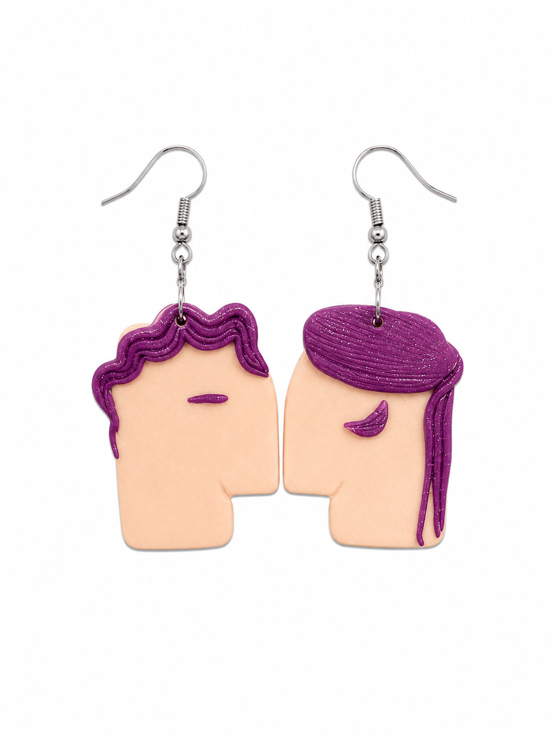 Purple Bob Profile Dangles