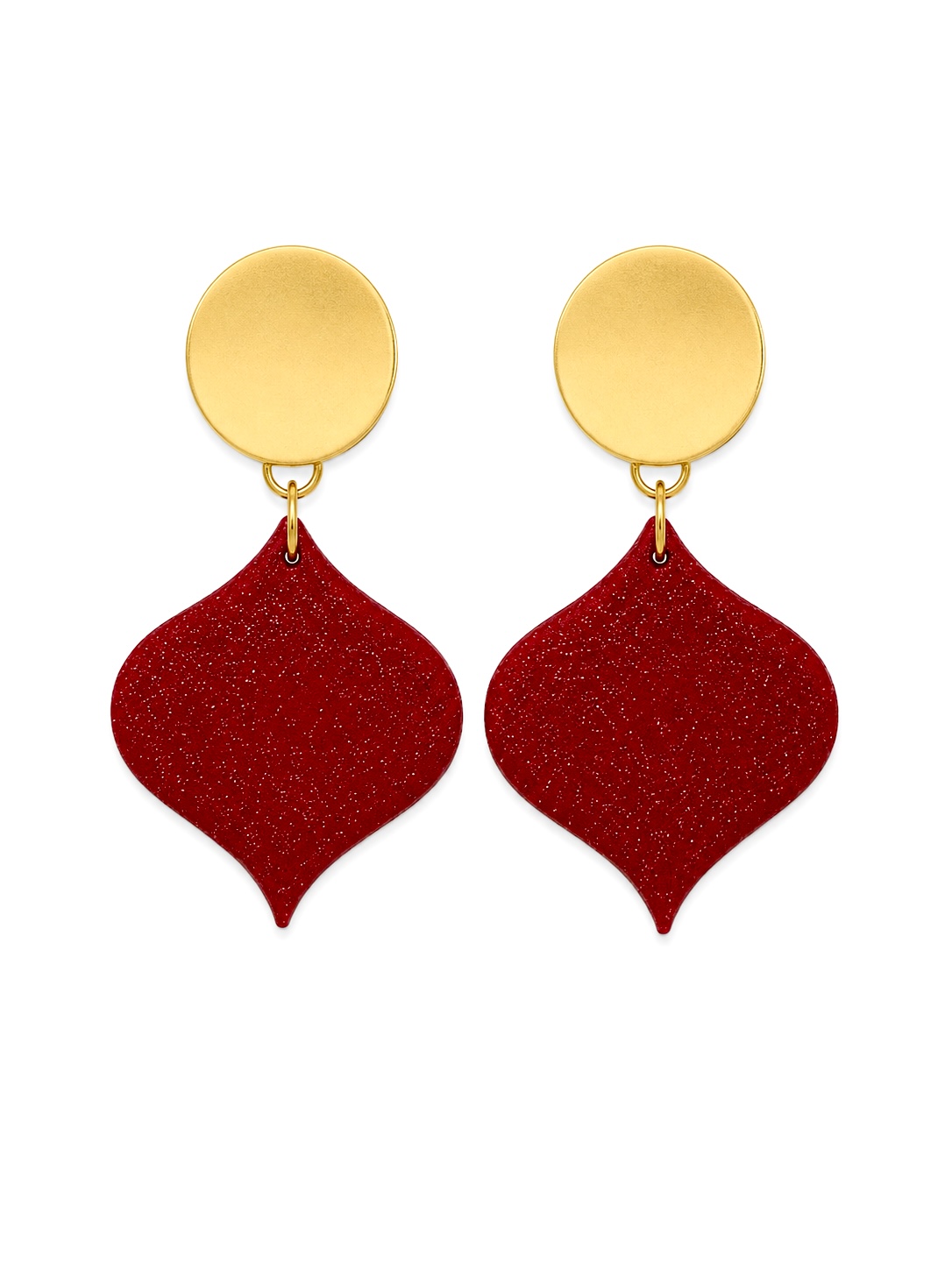 Red Petal Dangles