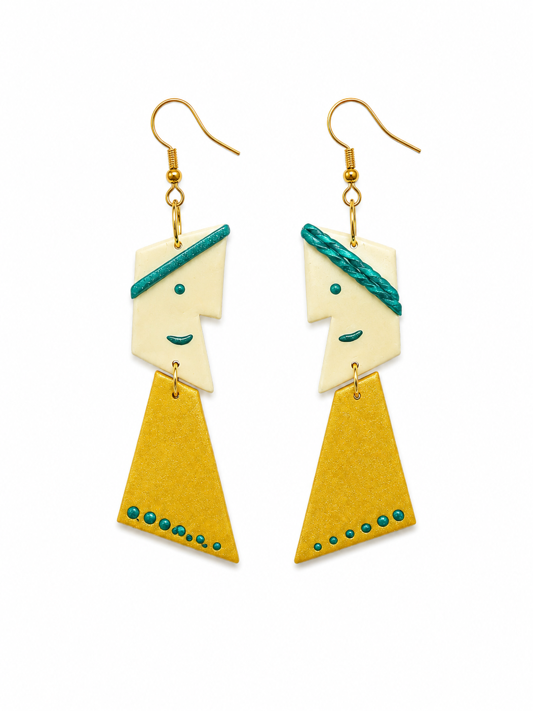 Yellow Leaning Profile Dangles